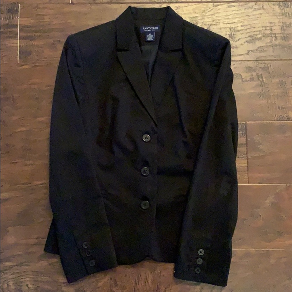 Black casual blazer